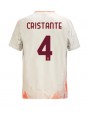 AS Roma Bryan Cristante #4 Venkovní Dres 2024-25 Krátký Rukáv